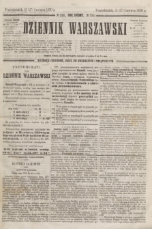 Dziennik Warszawski. R.7, № 130 (27 czerwca 1870) + dod.