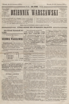 Dziennik Warszawski. R.7, № 131 (28 czerwca 1870) + dod.
