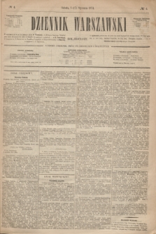 Dziennik Warszawski. R.11, № 4 (17 stycznia 1874)