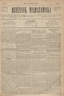 Dziennik Warszawski. R.11, № 10 (24 stycznia 1874)