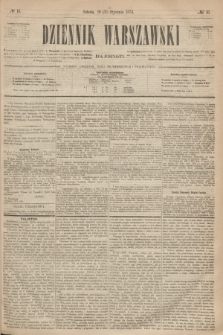 Dziennik Warszawski. R.11, № 16 (31 stycznia 1874)