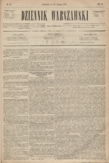 Dziennik Warszawski. R.11, № 36 (26 lutego 1874)