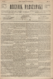 Dziennik Warszawski. R.11, № 70 (11 kwietnia 1874)