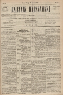 Dziennik Warszawski. R.11, № 111 (10 czerwca 1874)