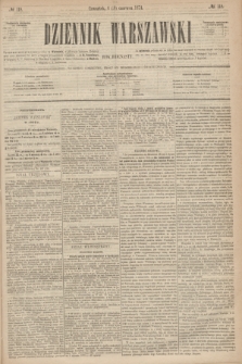 Dziennik Warszawski. R.11, № 118 (18 czerwca 1874)