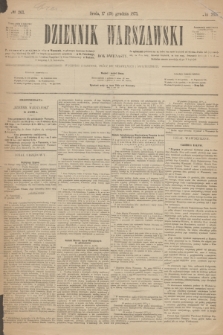 Dziennik Warszawski. R.12, № 263 (29 grudnia 1875)