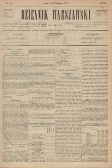 Dziennik Warszawski. R.10, № 169 (20 sierpnia 1873)