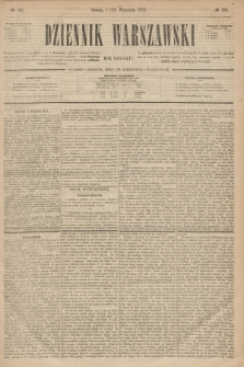 Dziennik Warszawski. R.10, № 186 (13 września 1873)