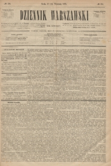 Dziennik Warszawski. R.10, № 194 (24 września 1873)