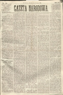 Gazeta Narodowa. 1872, nr 44
