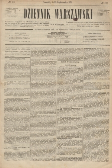 Dziennik Warszawski. R.10, № 210 (16 października 1873)