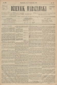 Dziennik Warszawski. R.10, № 219 (27 października 1873)