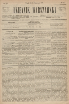 Dziennik Warszawski. R.10, № 220 (28 października 1873)