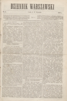 Dziennik Warszawski. R.3, nr 11 (17 stycznia 1866)