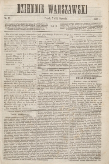 Dziennik Warszawski. R.3, nr 13 (19 stycznia 1866)