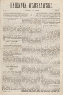 Dziennik Warszawski. R.3, nr 15 (21 stycznia 1866)