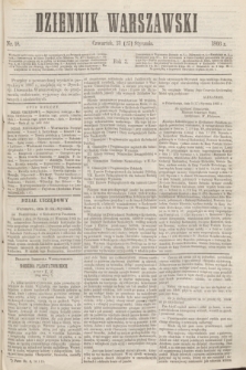 Dziennik Warszawski. R.3, nr 18 (25 stycznia 1866)