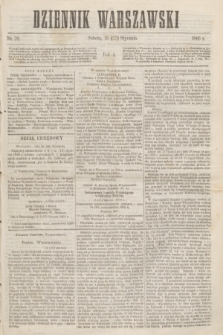 Dziennik Warszawski. R.3, nr 20 (27 stycznia 1866)
