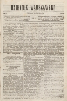 Dziennik Warszawski. R.3, nr 21 (28 stycznia 1866)