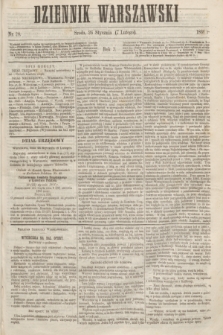 Dziennik Warszawski. R.3, nr 28 (7 lutego 1866)