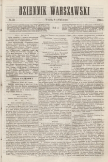 Dziennik Warszawski. R.3, nr 39 (20 lutego 1866)