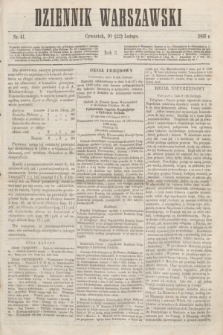 Dziennik Warszawski. R.3, nr 41 (22 lutego 1866)