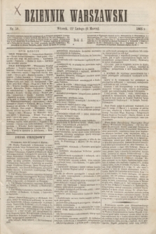 Dziennik Warszawski. R.3, nr 50 (6 marca 1866)