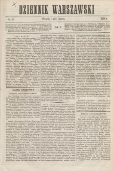 Dziennik Warszawski. R.3, nr 55 (13 marca 1866)