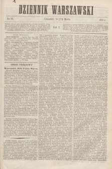 Dziennik Warszawski. R.3, nr 63 (22 marca 1866)
