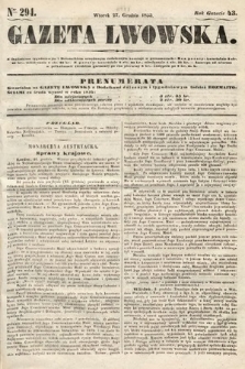 Gazeta Lwowska. 1853, nr 294