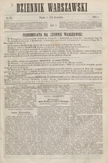 Dziennik Warszawski. R.3, nr 80 (13 kwietnia 1866)
