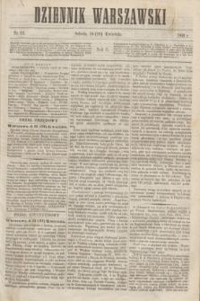 Dziennik Warszawski. R.3, nr 93 (28 kwietnia 1866)