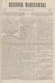 Dziennik Warszawski. R.3, nr 96 (2 maja 1866)