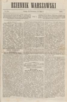 Dziennik Warszawski. R.3, nr 103 (12 maja 1866)