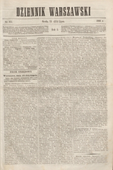 Dziennik Warszawski. R.3, nr 163 (25 lipca 1866)