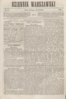 Dziennik Warszawski. R.3, nr 175 (10 sierpnia 1866)