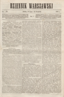 Dziennik Warszawski. R.3, nr 176 (11 sierpnia 1866)