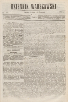 Dziennik Warszawski. R.3, nr 177 (12 sierpnia 1866)