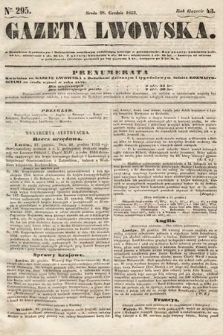 Gazeta Lwowska. 1853, nr 295