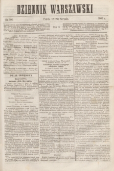 Dziennik Warszawski. R.3, nr 186 (24 sierpnia 1866)