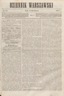 Dziennik Warszawski. R.3, № 190 (29 sierpnia 1866)