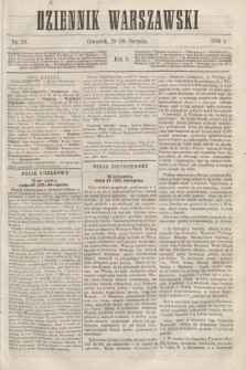 Dziennik Warszawski. R.3, № 191 (30 sierpnia 1866)