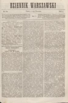 Dziennik Warszawski. R.3, № 201 (14 września 1866)