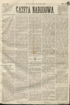 Gazeta Narodowa. 1872, nr 53
