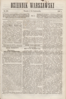 Dziennik Warszawski. R.3, № 228 (16 października 1866)