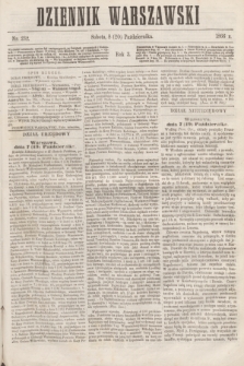Dziennik Warszawski. R.3, nr 232 (20 października 1866)