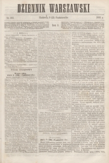 Dziennik Warszawski. R.3, nr 233 (21 października 1866)