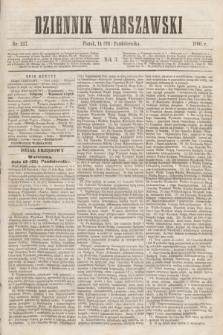 Dziennik Warszawski. R.3, nr 237 (26 października 1866)