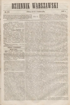 Dziennik Warszawski. R.3, nr 238 (27 października 1866)