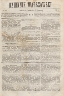 Dziennik Warszawski. R.3, nr 244 (4 listopada 1866)